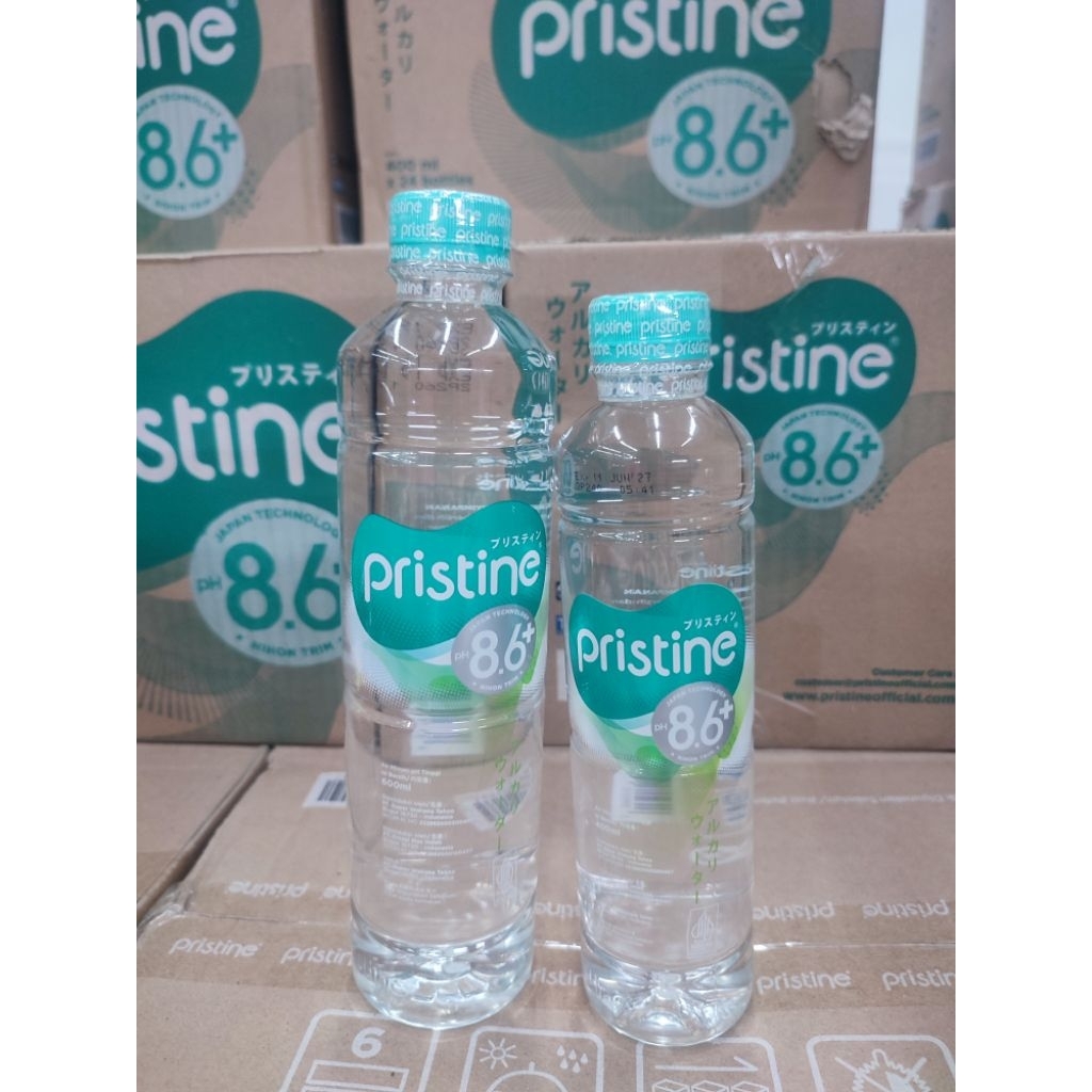 

mineral water prestine ph 8.6+ 400ml / dus