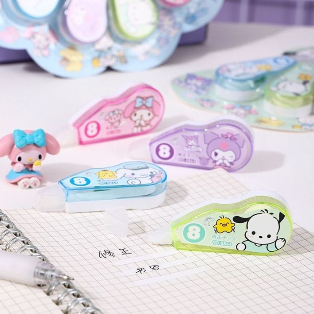 

CORRECTION TAPE/TIPE-X ROLL/STIPO/STIPPO SET ISI 4