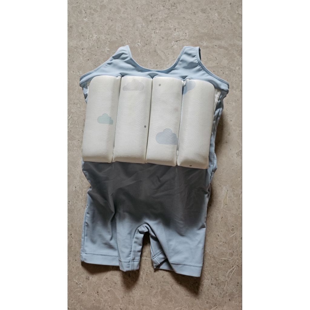 Preloved❤️ LeeVierra Kids x Elizabeth Zenifer Baju Renang Anak Busa Tanpa Lengan sz 2