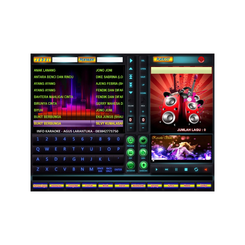 SOFTWARE KARAOKE Full Version Tanpa Batas Pakai