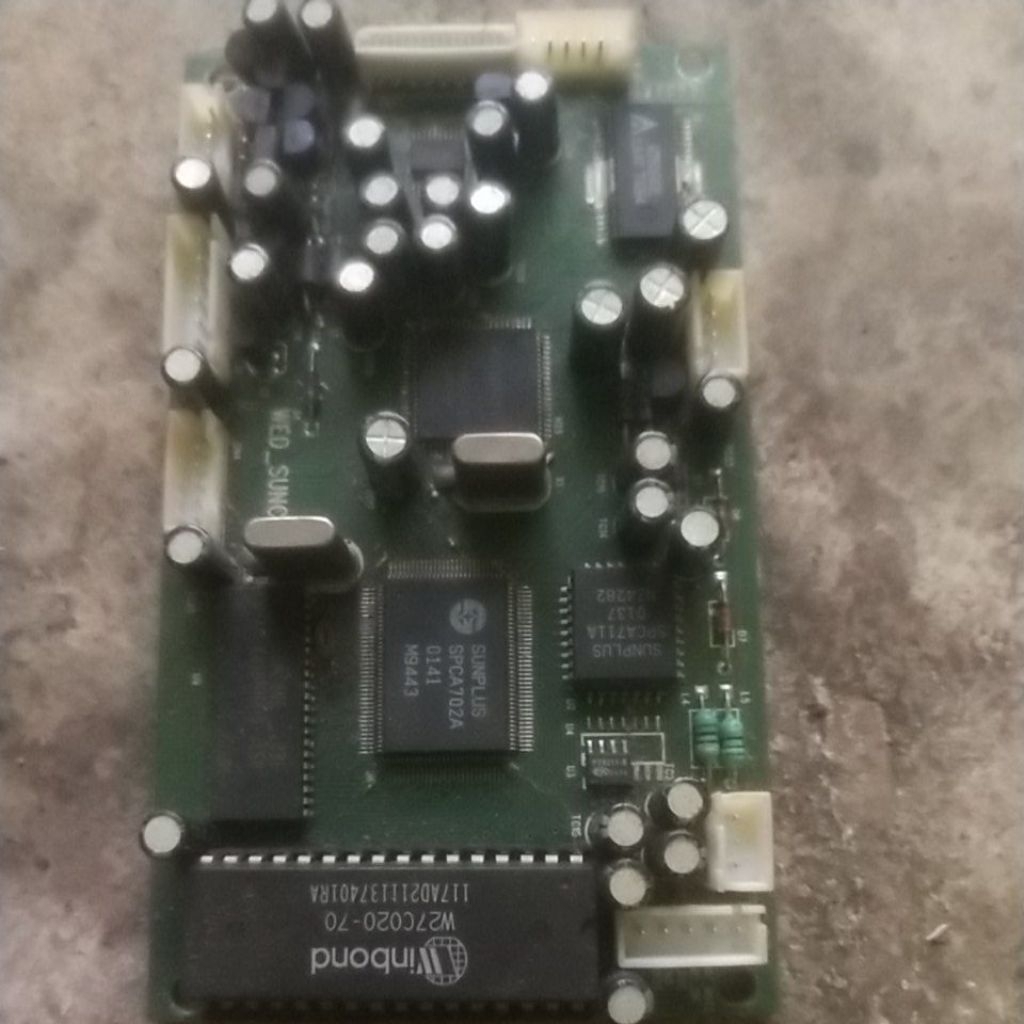 pcb mainboard mpeg vcd jadul
