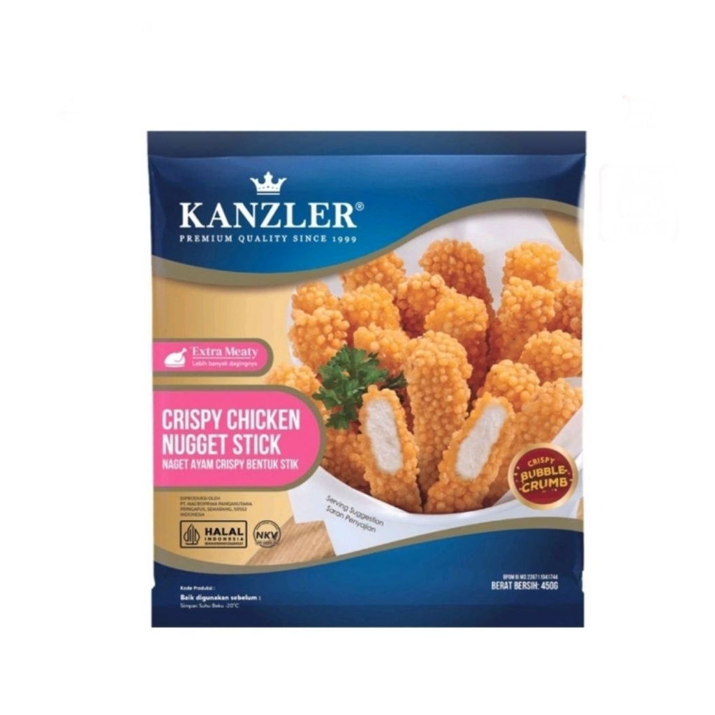 

kanzler nugget stick crispy chicken pack 450 gr