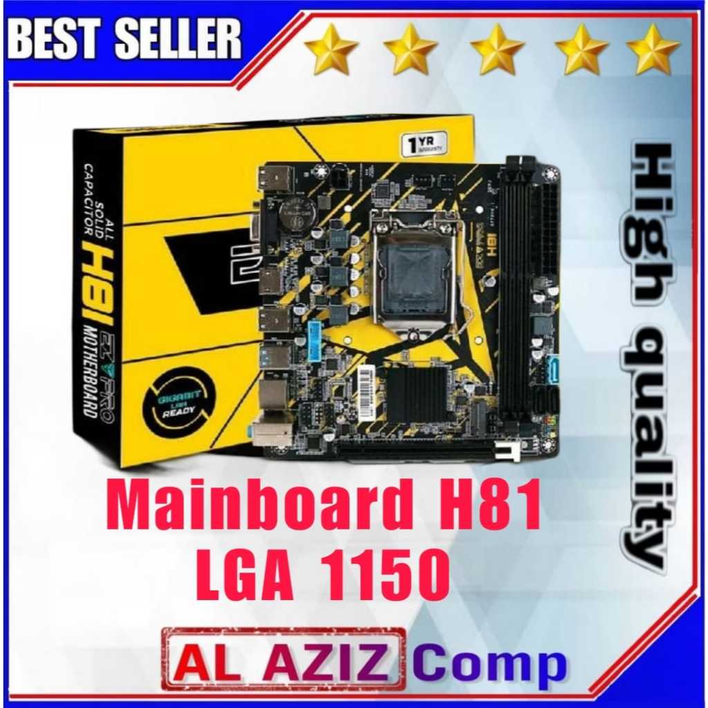 Motherboard EzPro H81 Socket LGA 1150
