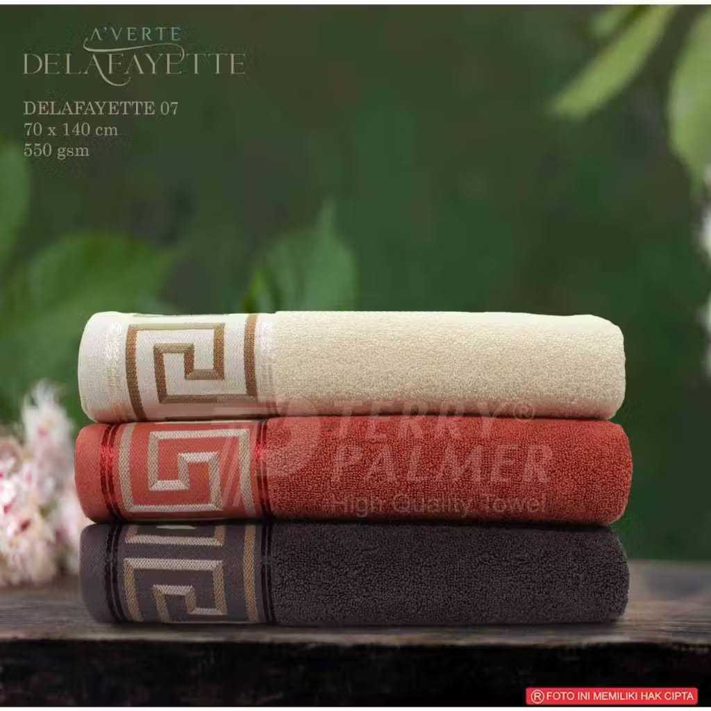 HANDUK DELFAYETE TERRY PALMER 70x140 CM | Handuk Mandi Terry Palmer Delfayete 70