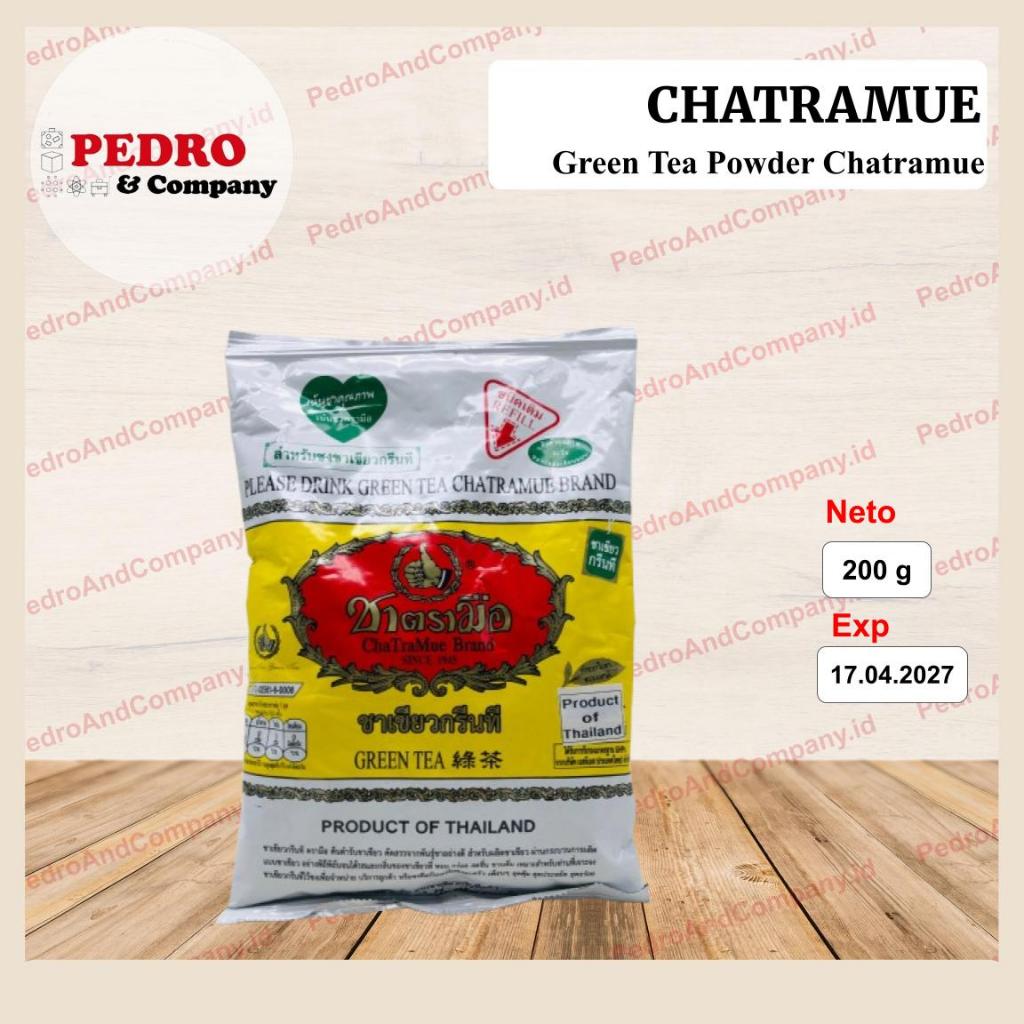 

ChaTraMue Thai Green Tea 200 gram KUNING thailand teh