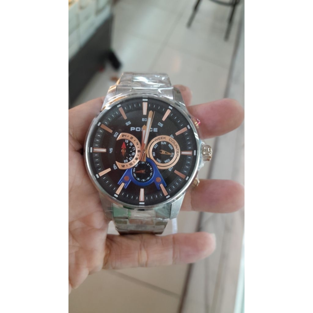 JAM TANGAN PRIA POLICE KRONO ORIGINAL