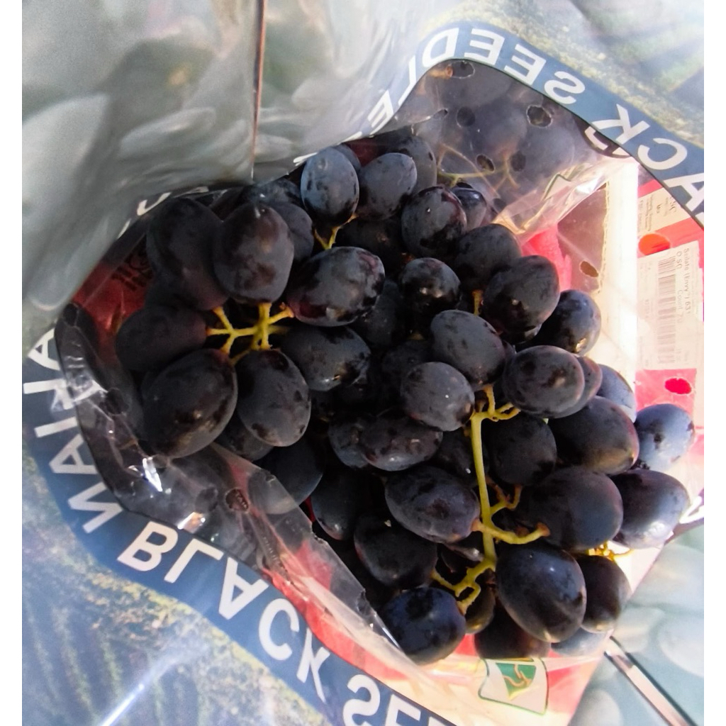 

Anggur bLack Autumn manis garing fresh