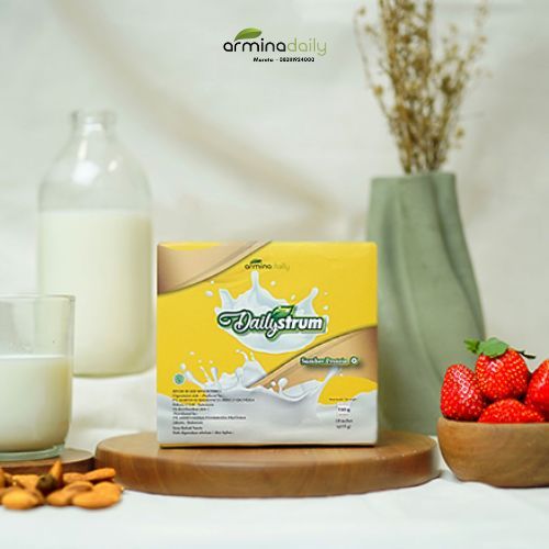 

Susu Kolostrum/Skim Dailystrum (Halal) 1 Box isi 10 sachet