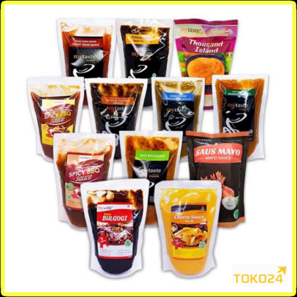 

Mytaste Saus Pouch 500 gr