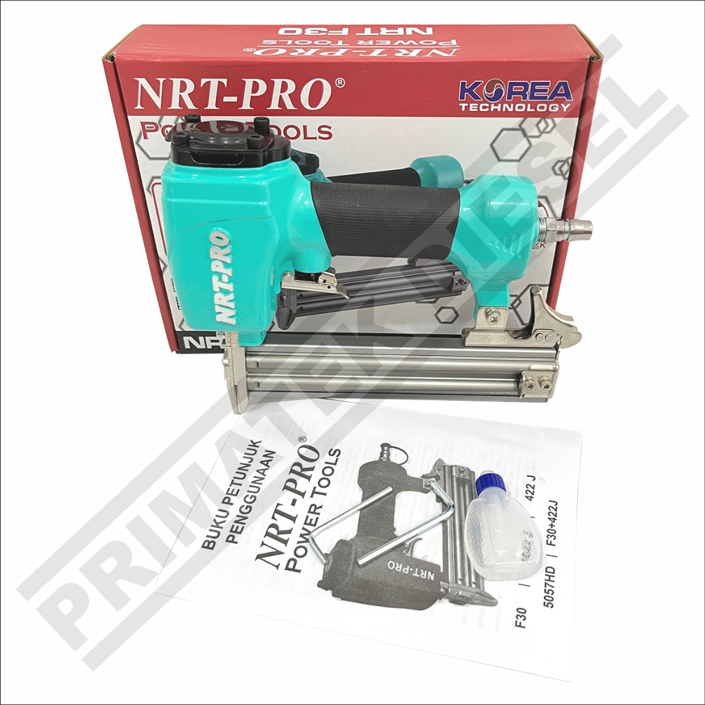 

(NRT PRO F-30) Mesin Paku Tembak Angin F30 NRT PRO / Mesin Staples Stapler Tembak Paku Lurus F 30 NRT PRO - Air Nailer Norita Paku Lurus Udara F30 NRT-PRO