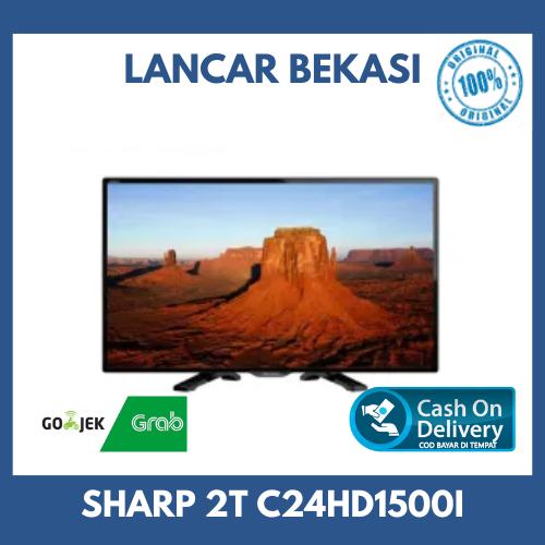 NEW SHARP Digital LED TV 24 Inch 2T C24HD1500I (DVB-T2) - Garansi Resmi