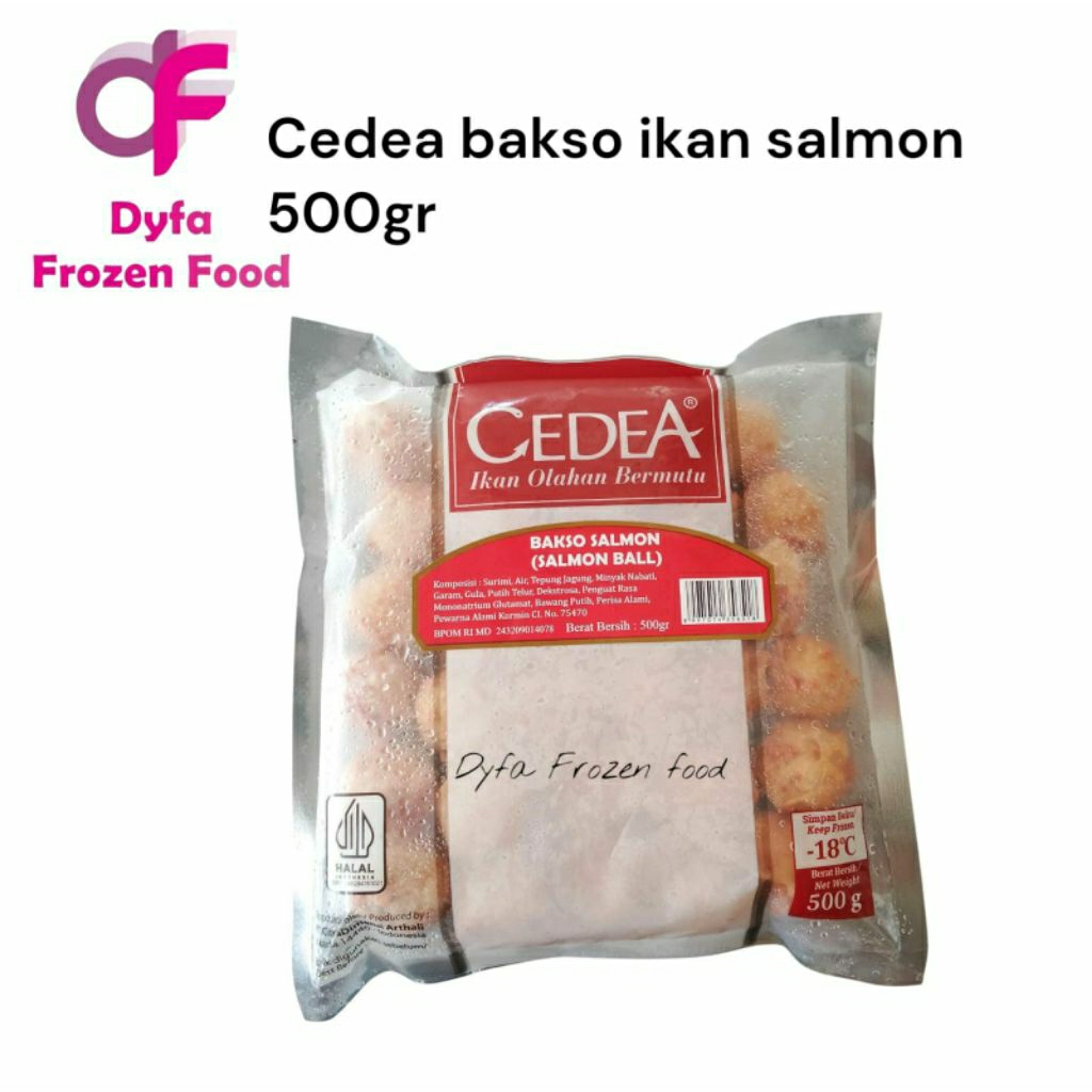 

Cedea bakso ikan salmon 500gr