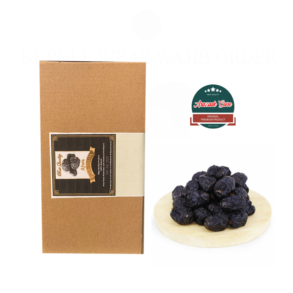

KURMA AJWA/NABI 1KG SUPER JUMBO