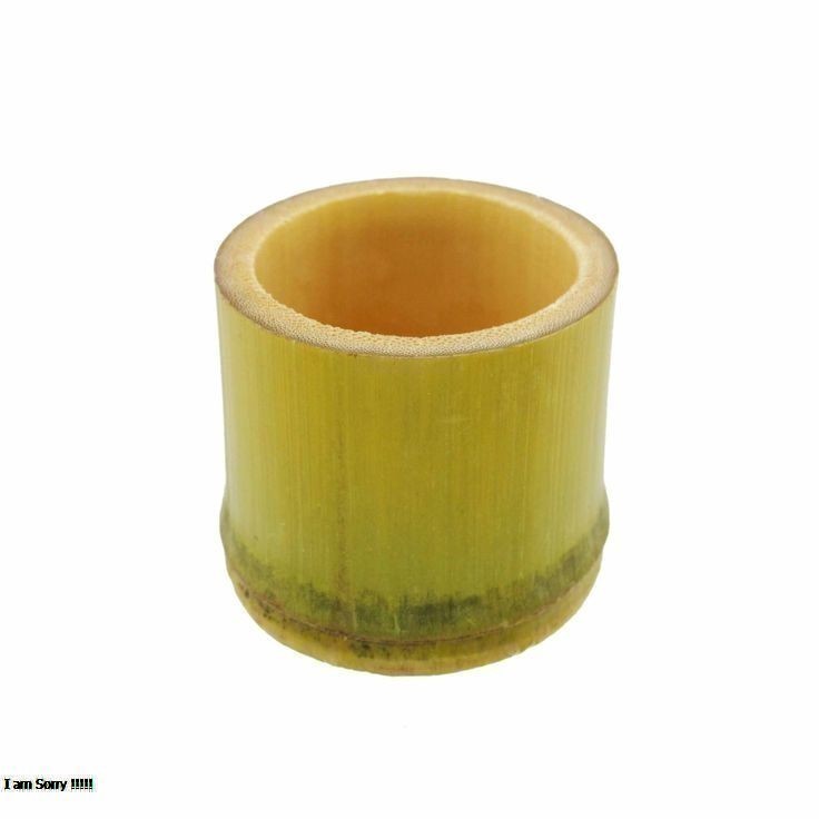 pot mini dari bambu-pot bunga mini-pot bambu