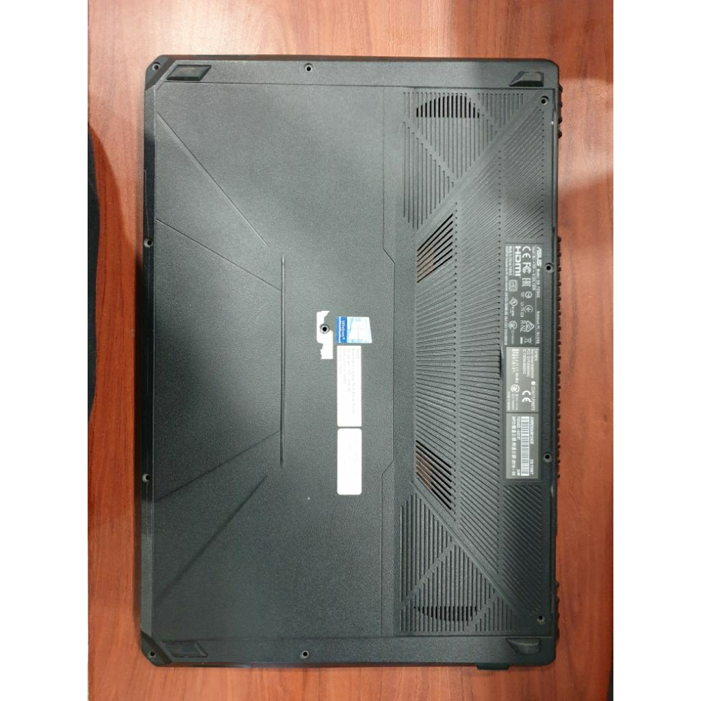 Bottom Case/Back case ASUS TUF GAMING FX504G Original Kondisi Cek Di Photo