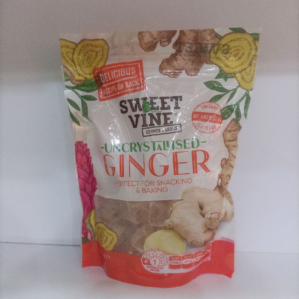 

Sweet Vine Uncrystallised Ginger 200g