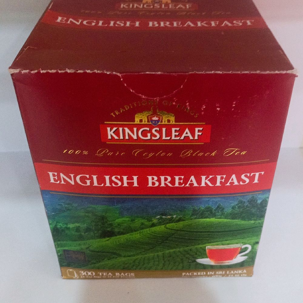 

Kingsleaf Pure Ceylon Black Tea English Breakfast 300 Tea Bag
