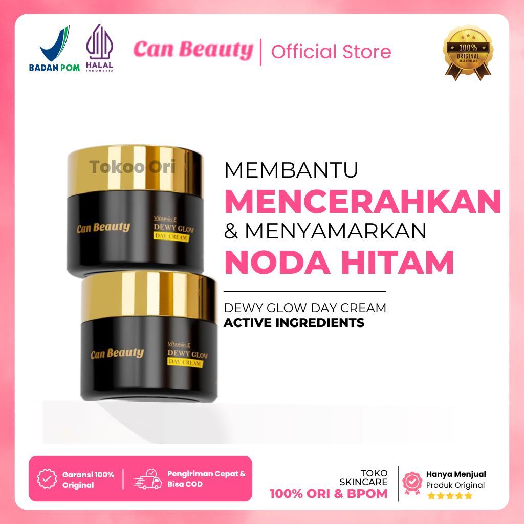 Day Cream Can Beauty Skincare Official BPOM Store Ecer