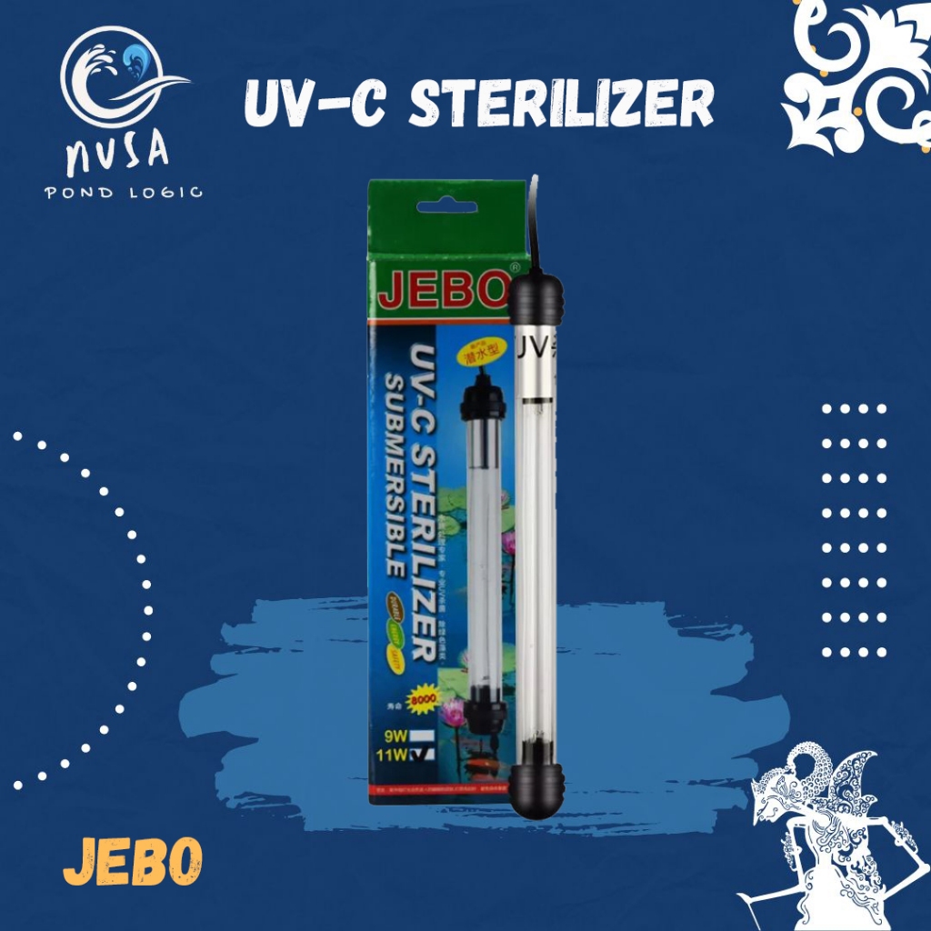 UV-C Sterilizer Jebo Lampu UV Akuarium
