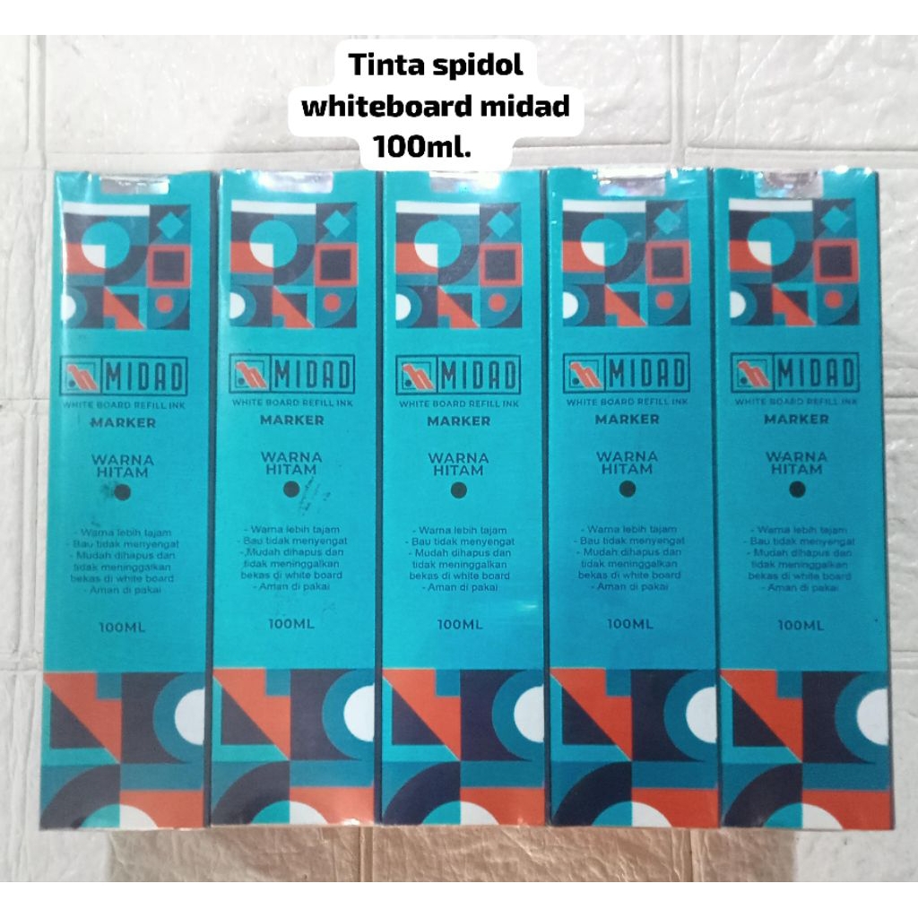 

tinta spidol whiteboard hitam 100ml