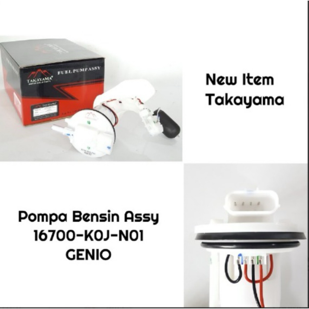 Takayama FUEL PUMP ASSY tipe motor GENIO