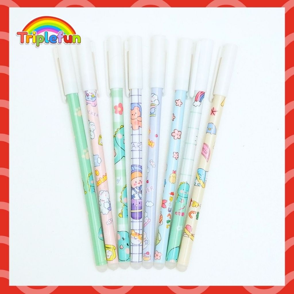 

Pena Gel Bisa Di Hapus Odemei Mix Bisa Dihapus Pen Eraseable Tinta Hitam Pena Karakter Lucu