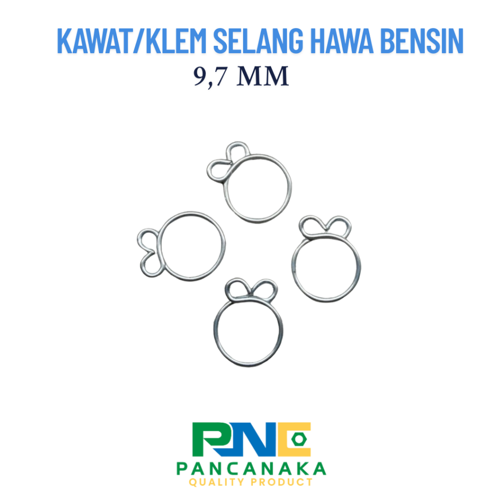 KAWAT /KLEM SELANG BENSIN 9,7MM - 10 PCS