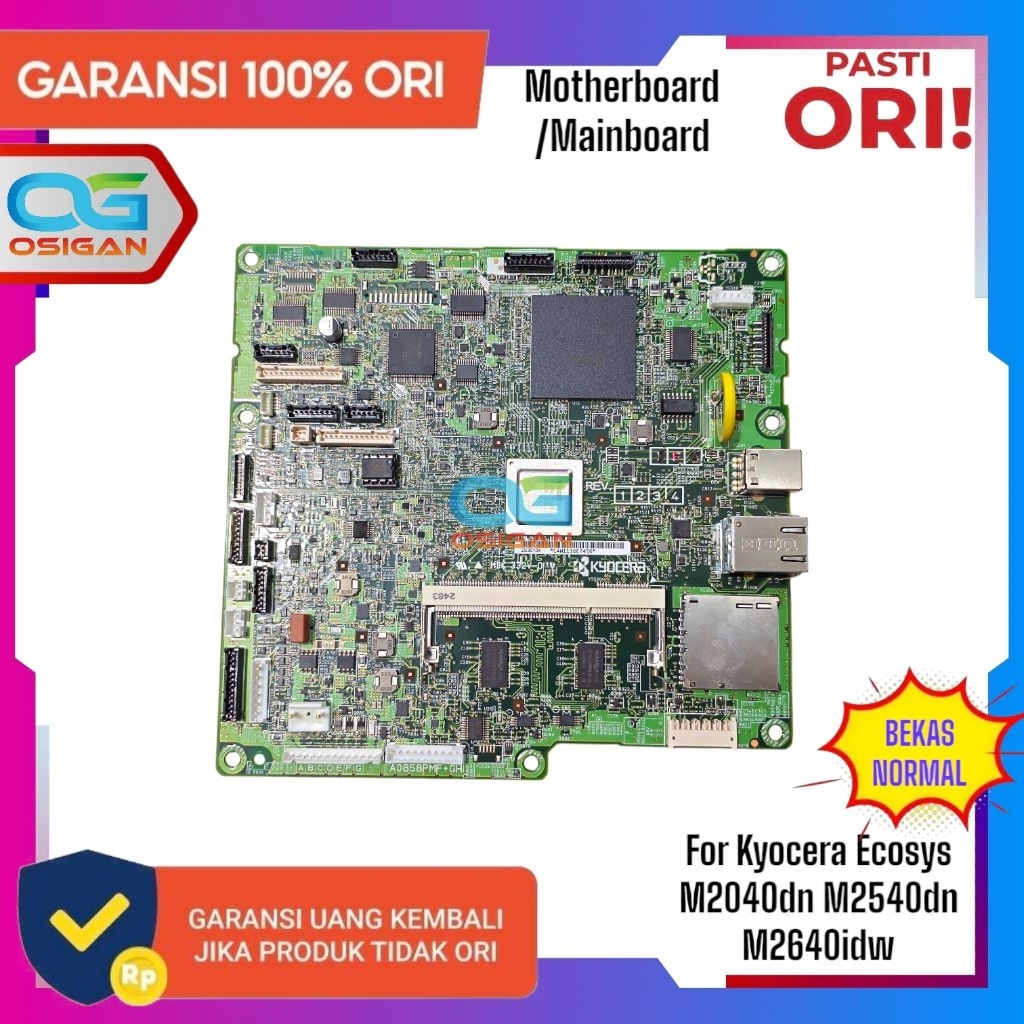 Mainboard Motherboard Kyocera M2040dn Bekas Normal