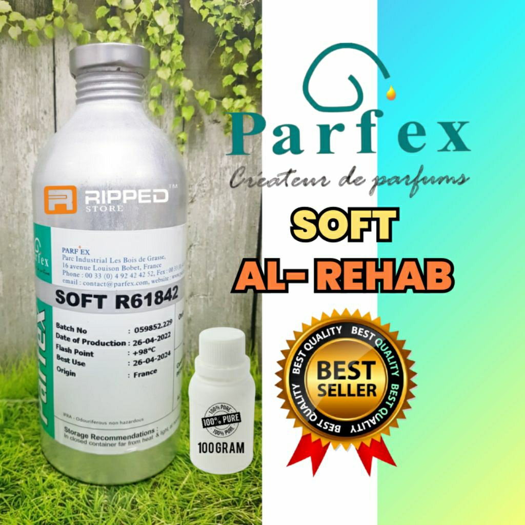 100ml Bibit Parfum Murni Soft Al Rehab Original Parfex