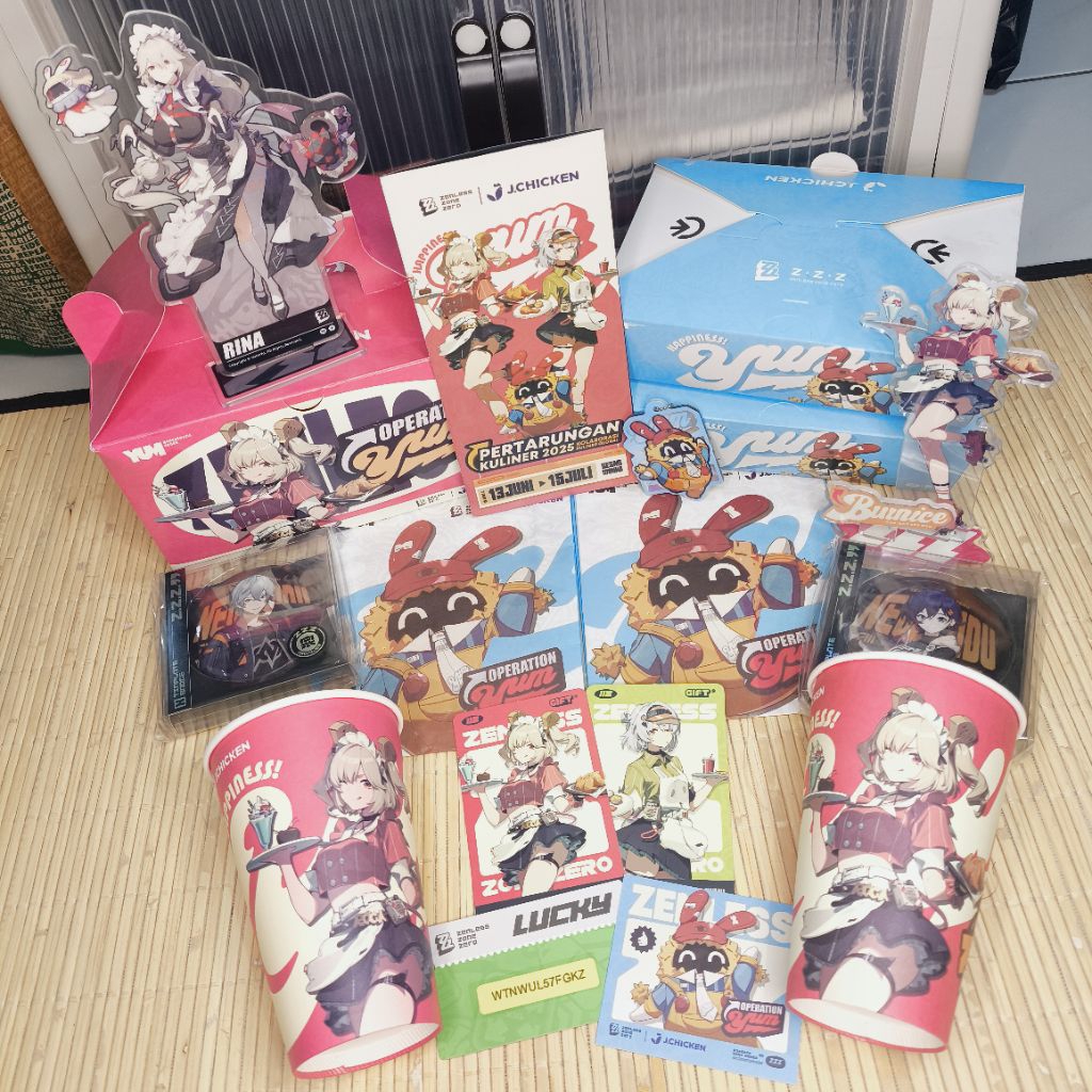 [LAST STOCK] Merchandise colab Zenless Zone Zero x Jchicken