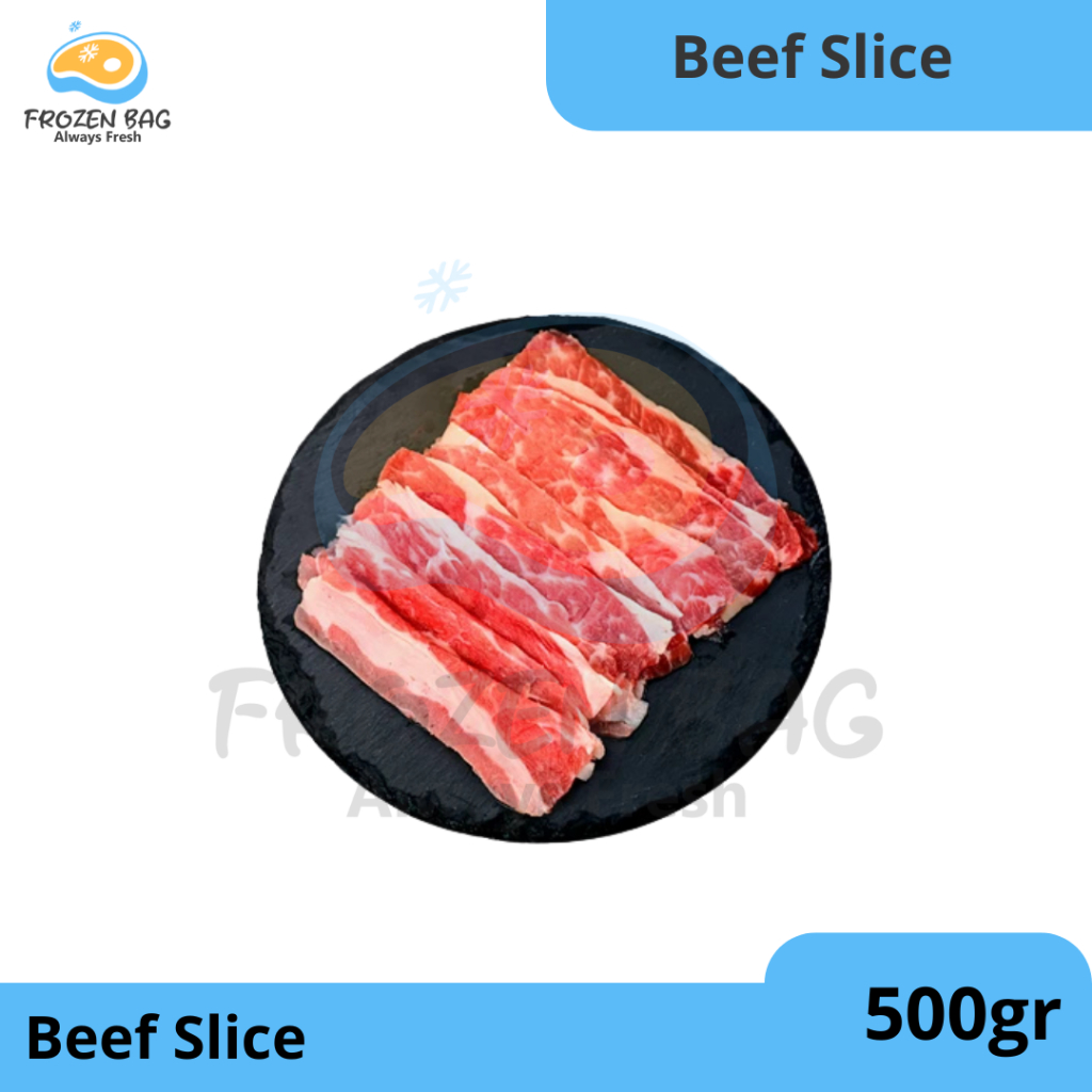 

Frozen Bag - Beef Slice Daging Sapi Premium 500gr