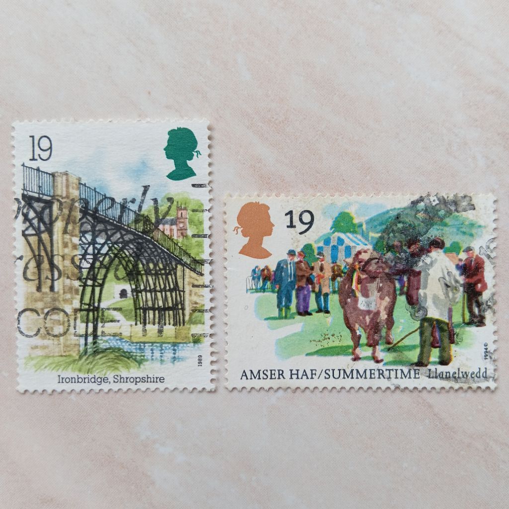 

Perangko Prangko Jadul Inggris UK Seri Campur 2 Pcs 1989-1994 - YN2558
