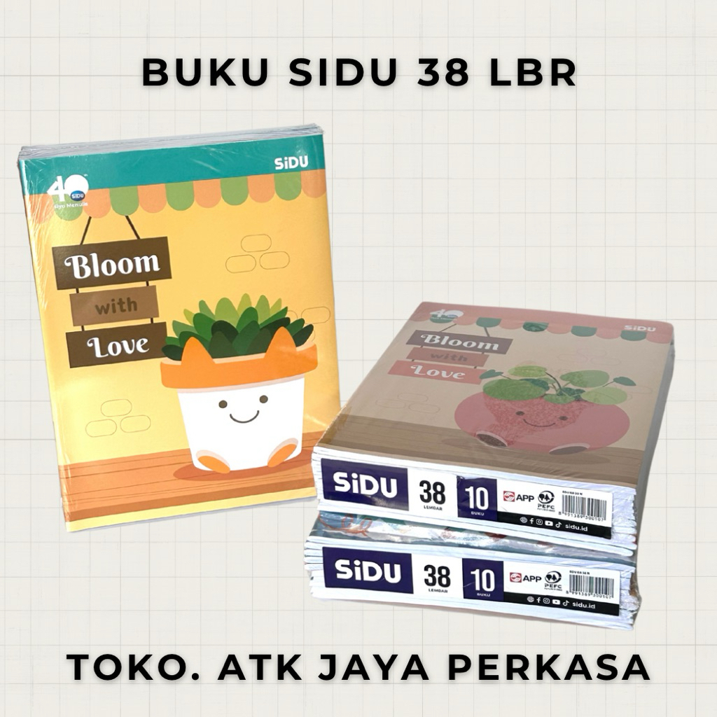 

Buku Tulis SIDU Sinar Dunia 38 Lembar 1 PAK Isi 10