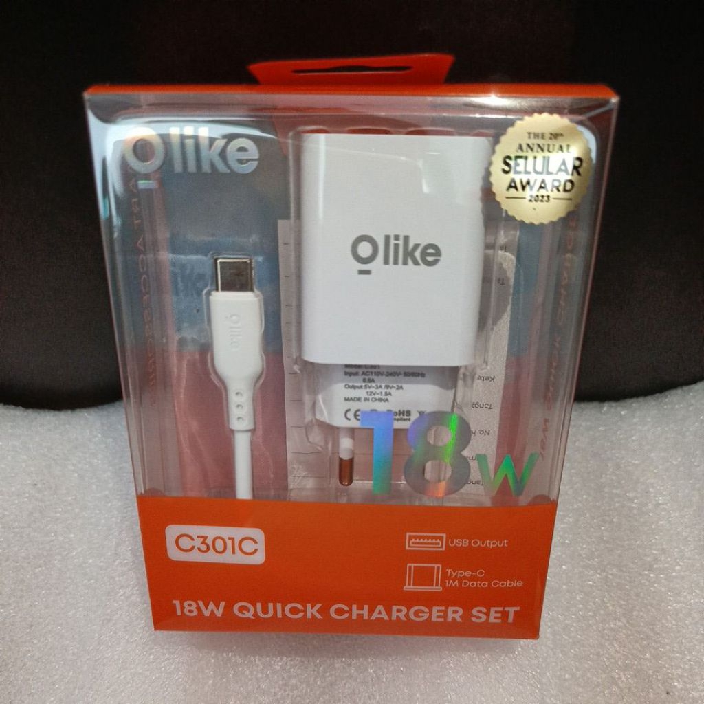 Charger Olike C301 TypeC 3A 18Watt