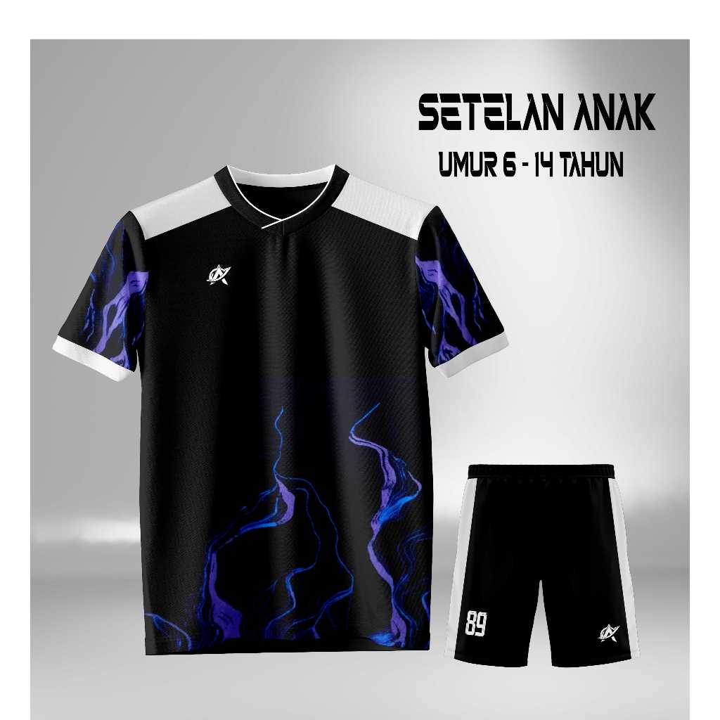 JERSEY FUTSAL ANAK.OLAHRAGA FUTSAL JUNIOR SSB COWO CEWE