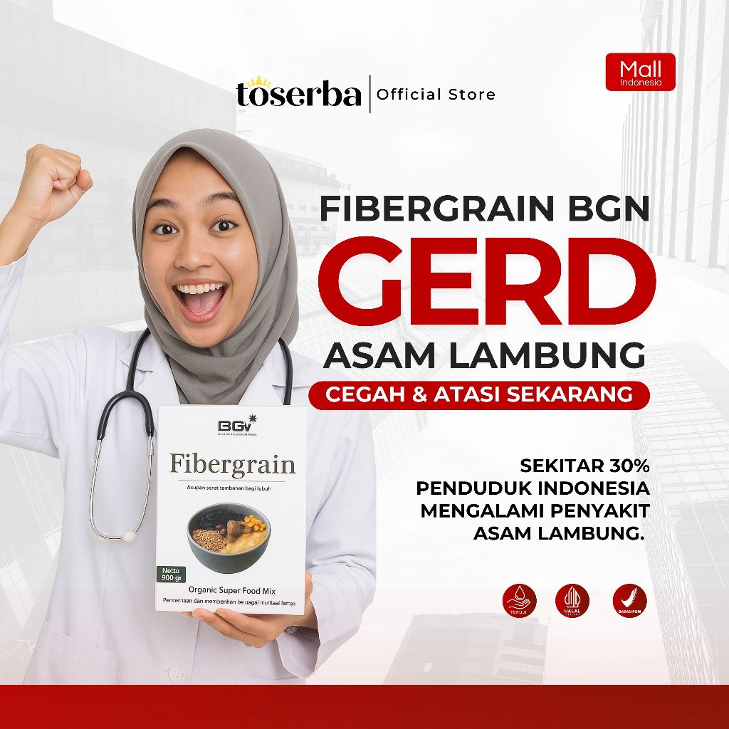 

[Promo] BGN Fibergrain Serealia Minuman Serat Tinggi Nutrisi - Atasi Gerd & Asam Lambung Asli 100%