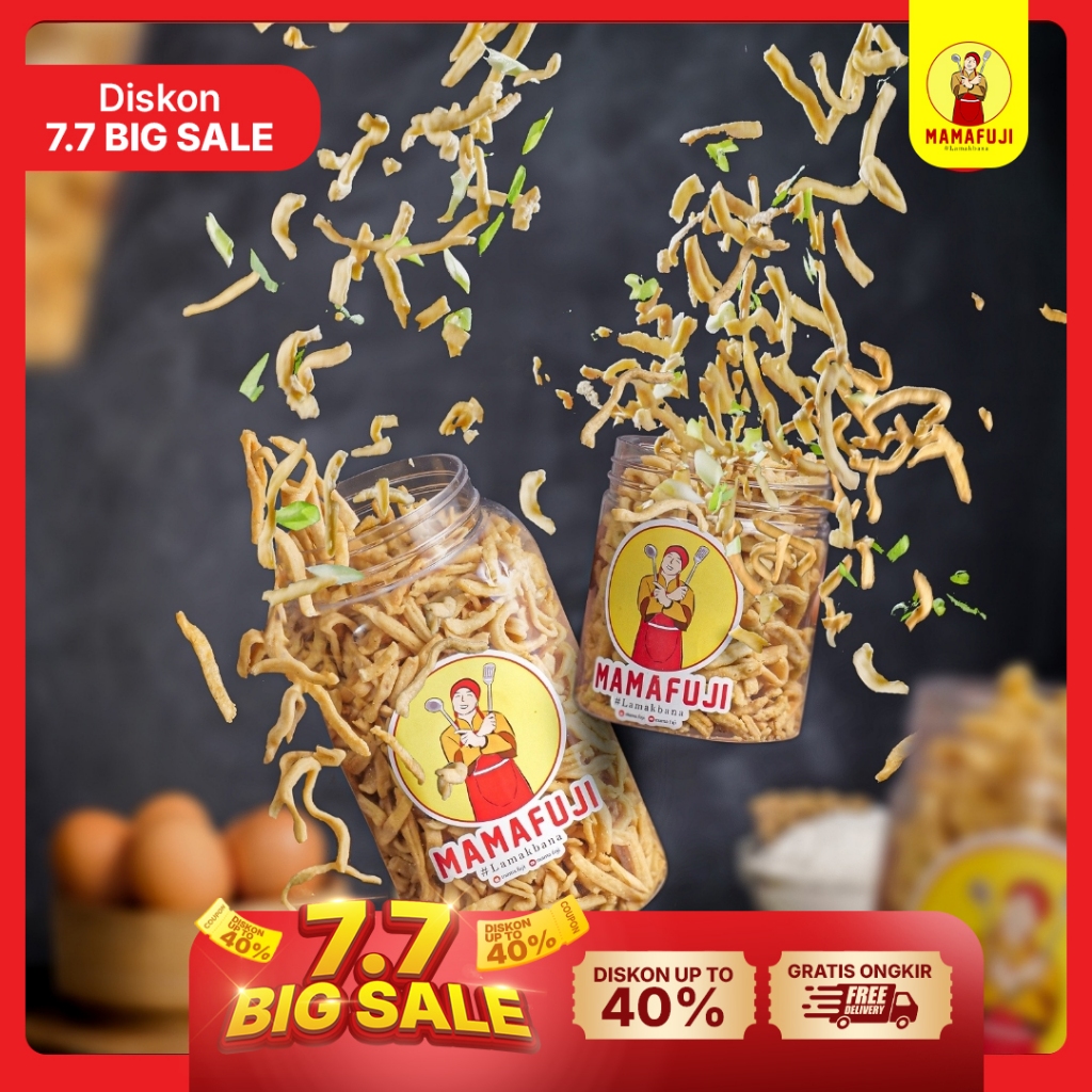 

Mamafuji - Kue Bawang Original 250gr