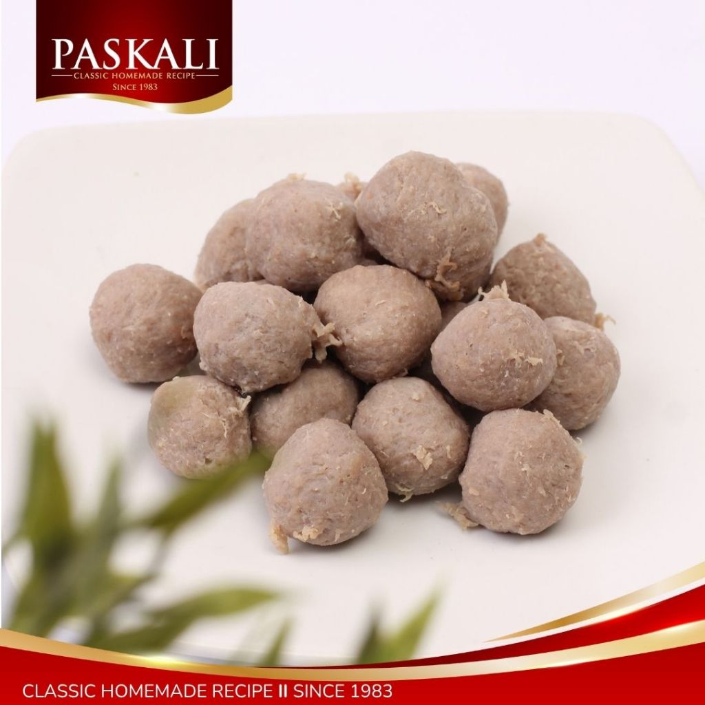 

Bakso Sapi Urat Paskali 1300 Gram Isi 100 Pcs
