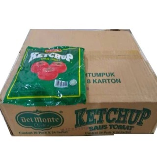 

Delmonte Saus Tomat 24x8 Gram ( 1 Karton) || Ketchup Saus Tomat 8 Gr