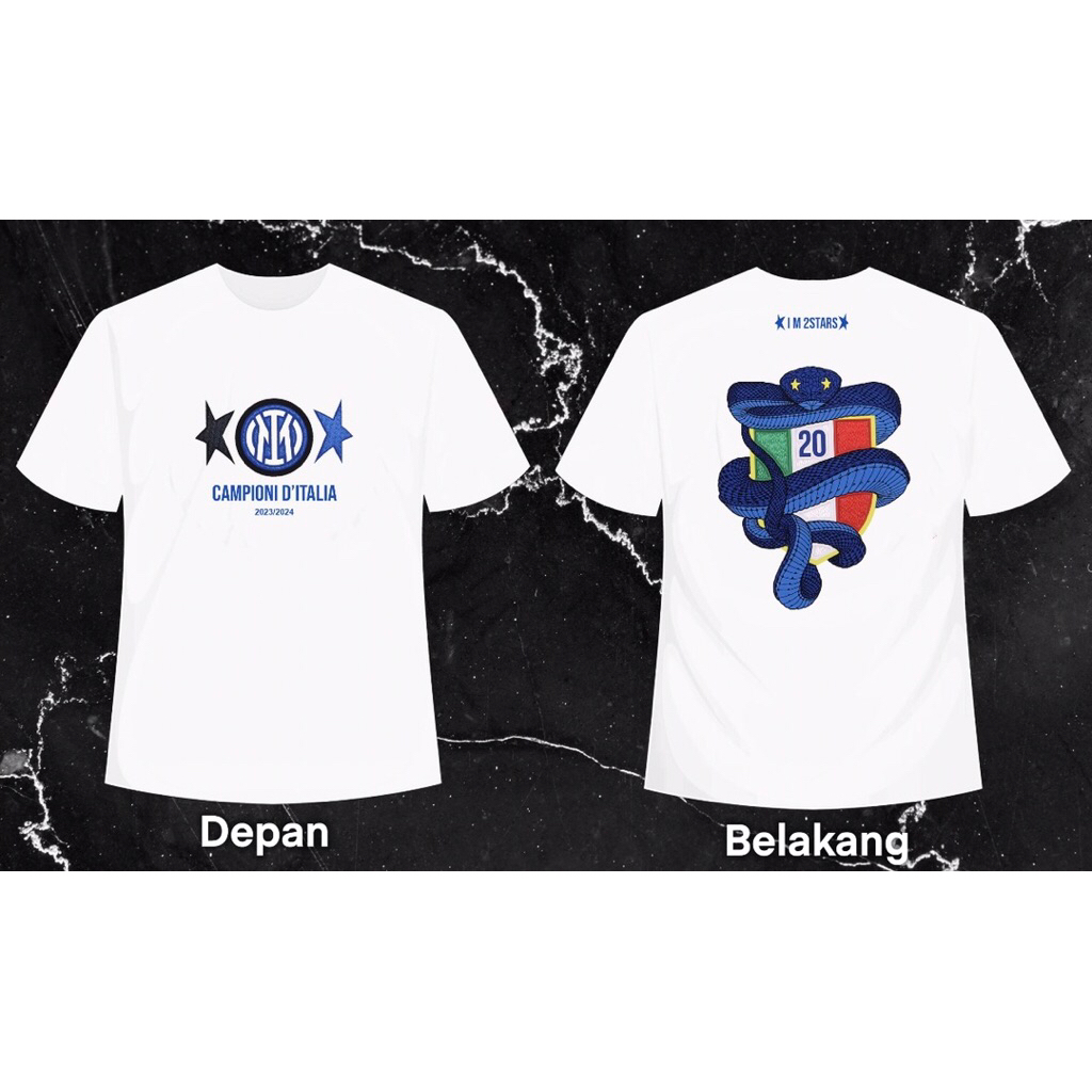 Kaos Inter milan Scudetto Ular “Il Biscone”