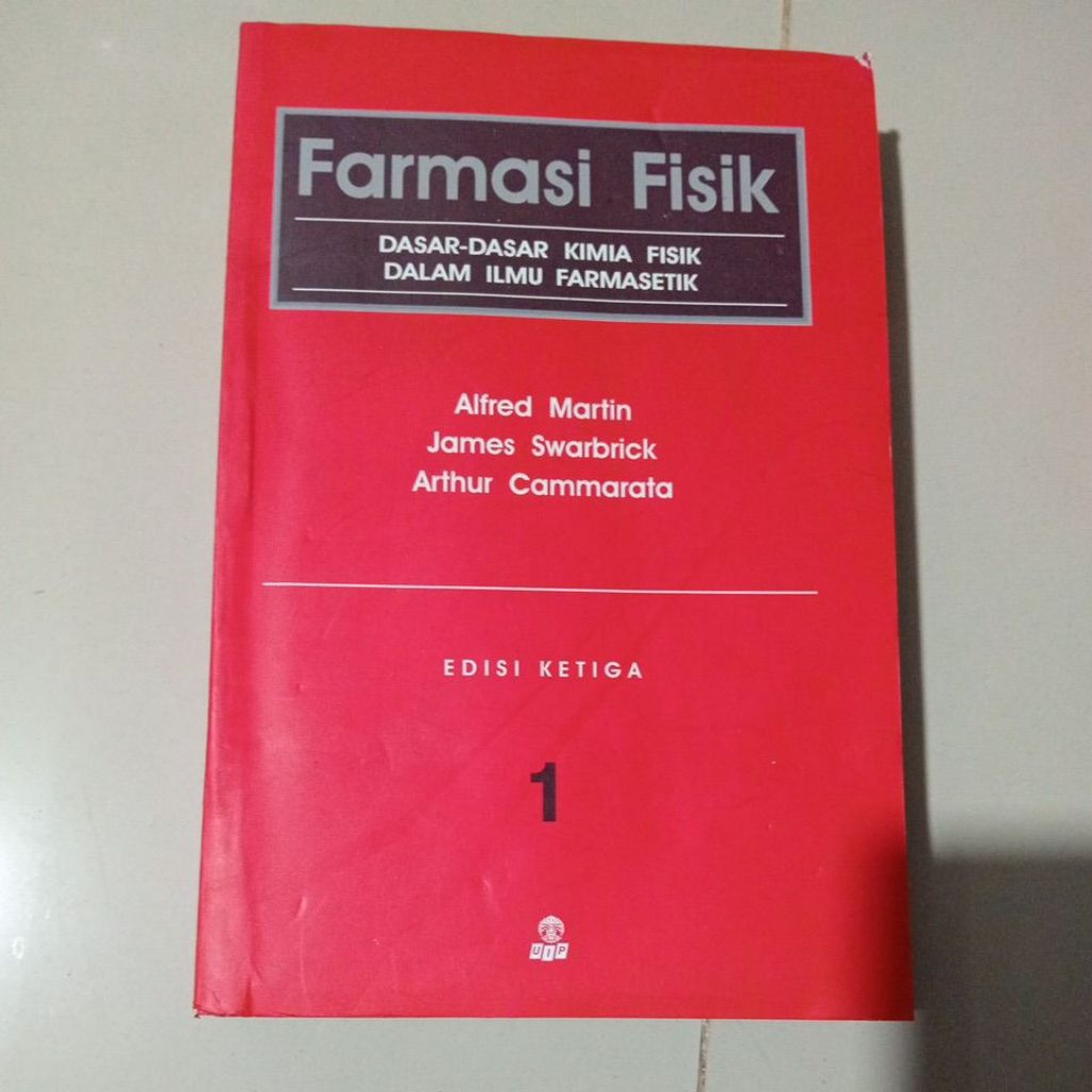 Buku farmasi fisik jilid 1 edisi ketiga