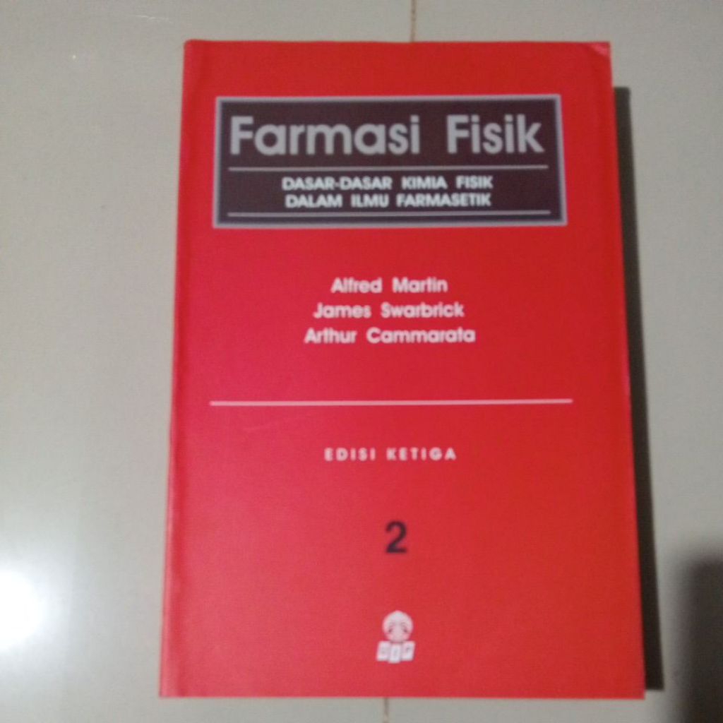 Buku farmasi fisik jilid 2 edisi ketiga