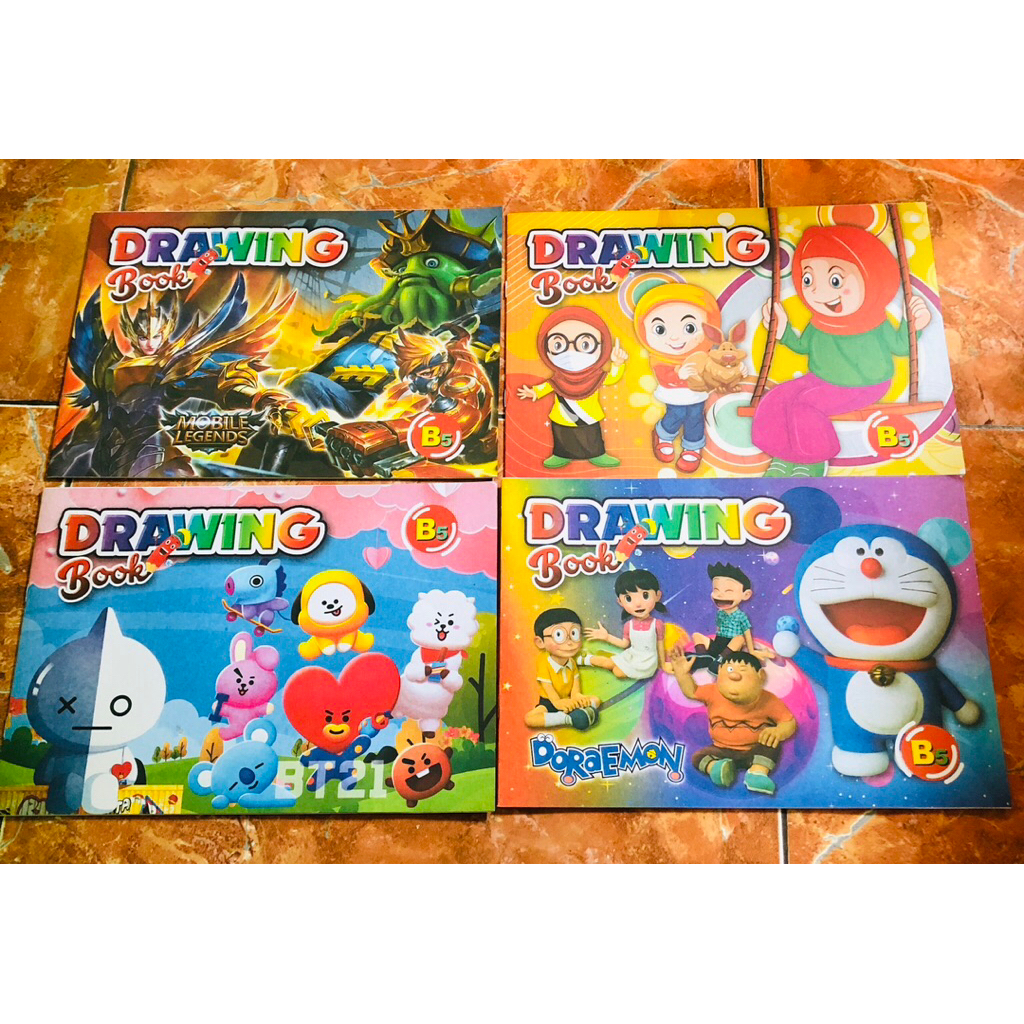 

Buku gambar Sidu A4 Tebal/ Buku gambar DV DB-B5 tipis