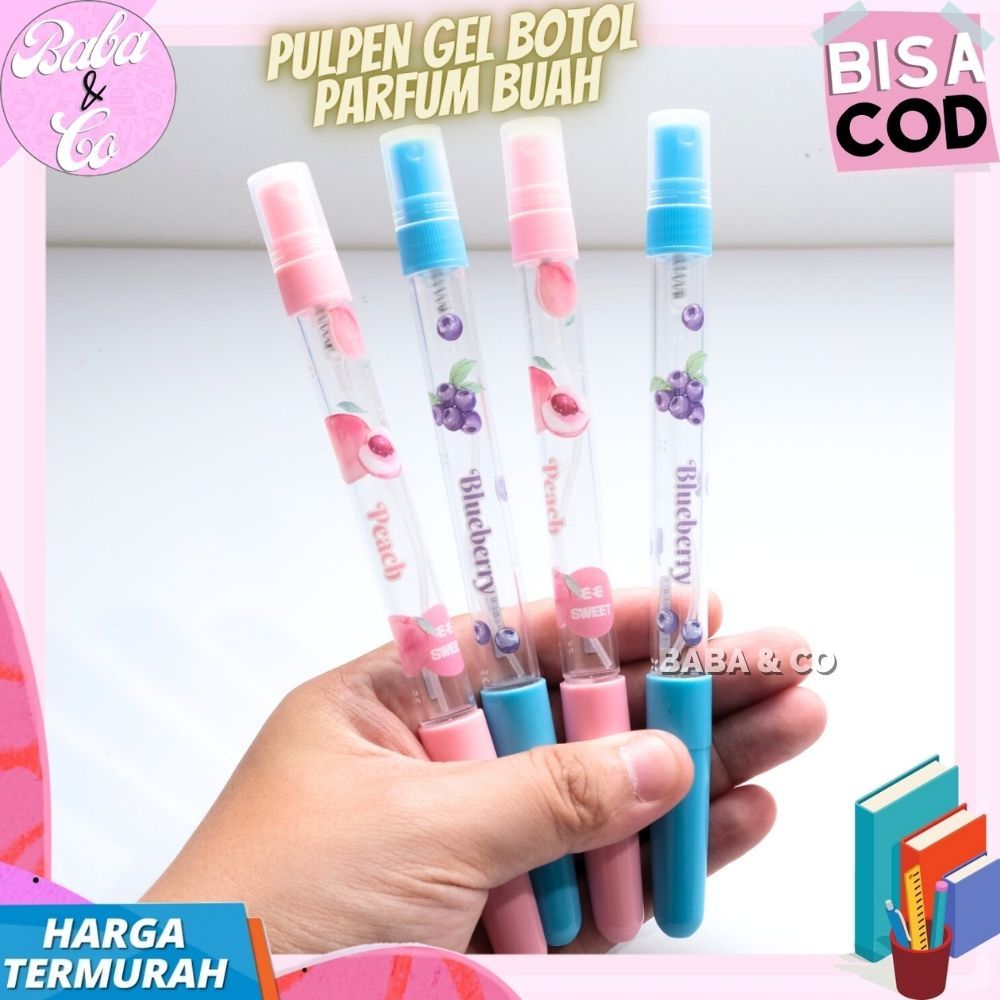 

PULPEN PARFUM BUAH LUCU UNIK PEN PARFUM MOTIF BUAH FRUITY IMUT LUCU UNIK PEN BOTOL PARFUM FULLBODY PEACH ANGGUR IMUT UNIK COD