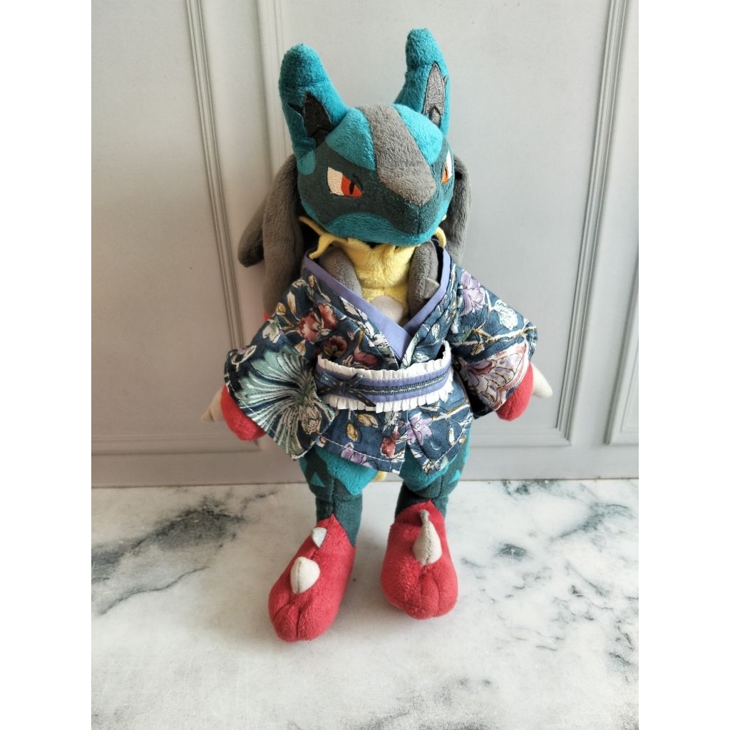 Ready boneka pokemon mega lucario