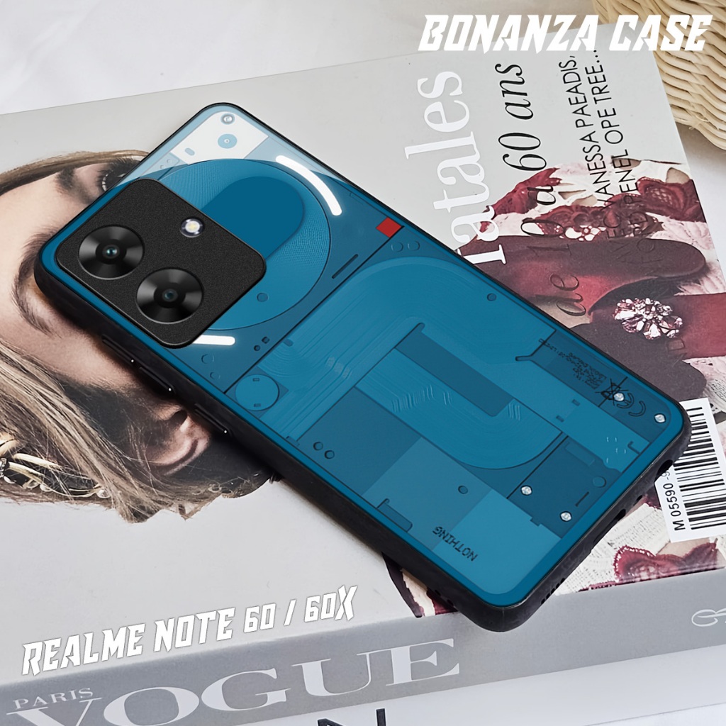 Bonanza - Softcase Hp Realme Note 60 / Note 60x - Softcase Hp Realme - Casing Hp Terlaris - kondom H
