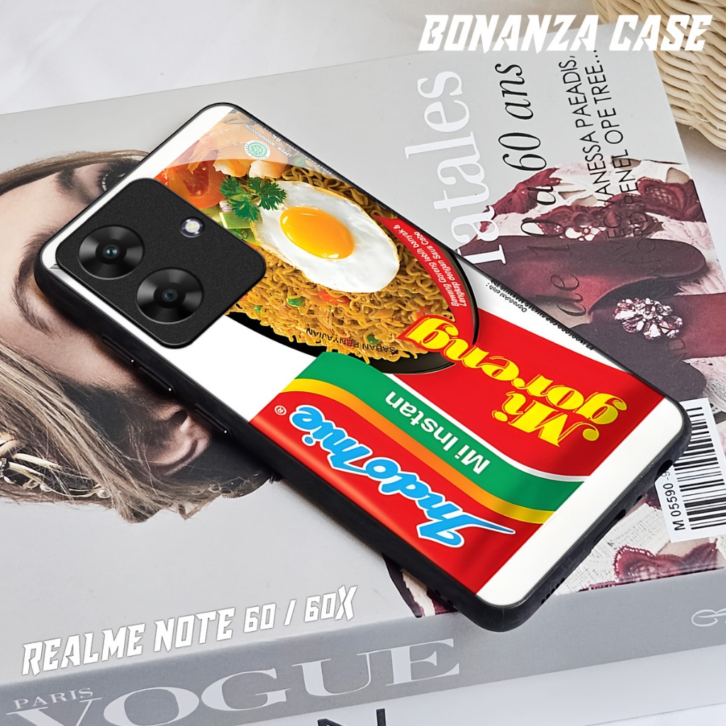 Bonanza - Softcase Hp Realme Note 60 / Note 60x - Softcase Hp Realme - Casing Hp Terlaris - kondom H