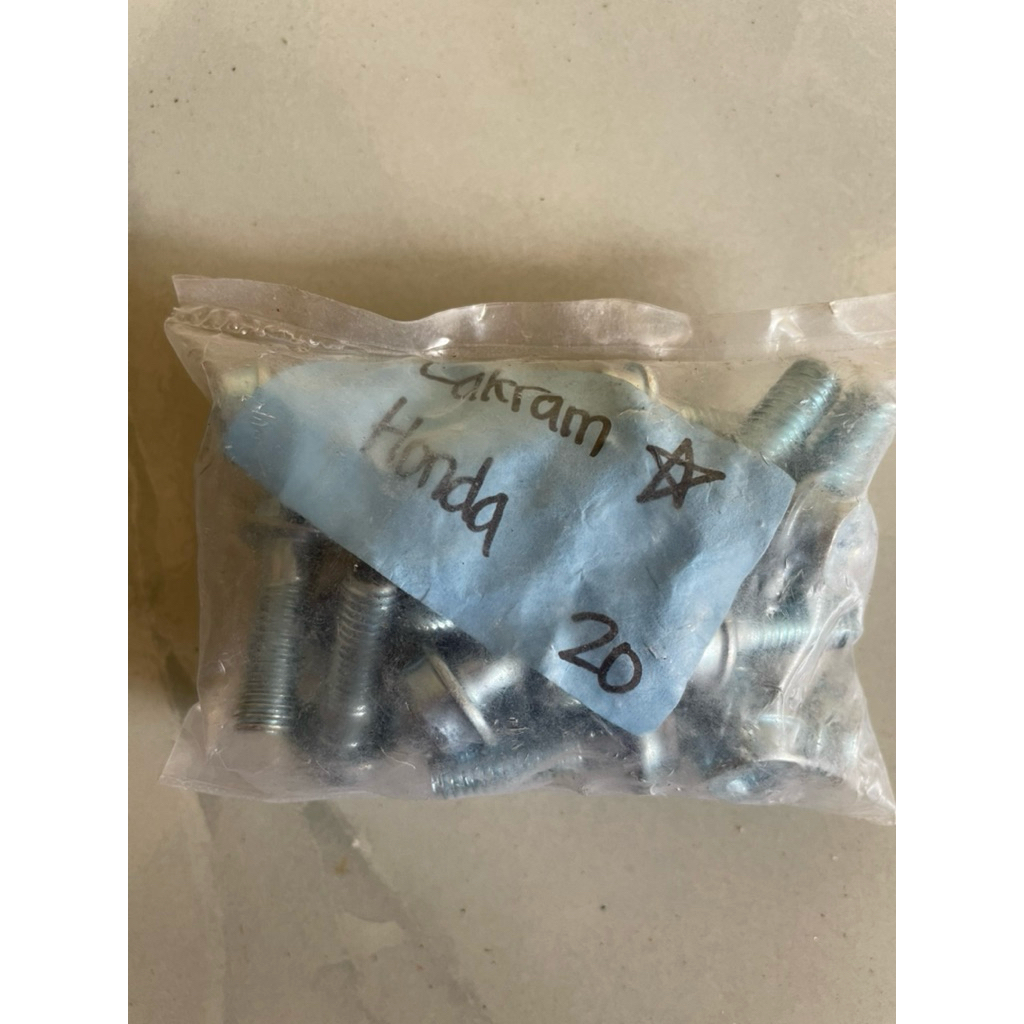 baut kepala babi Honda/baut cakram bintang Honda