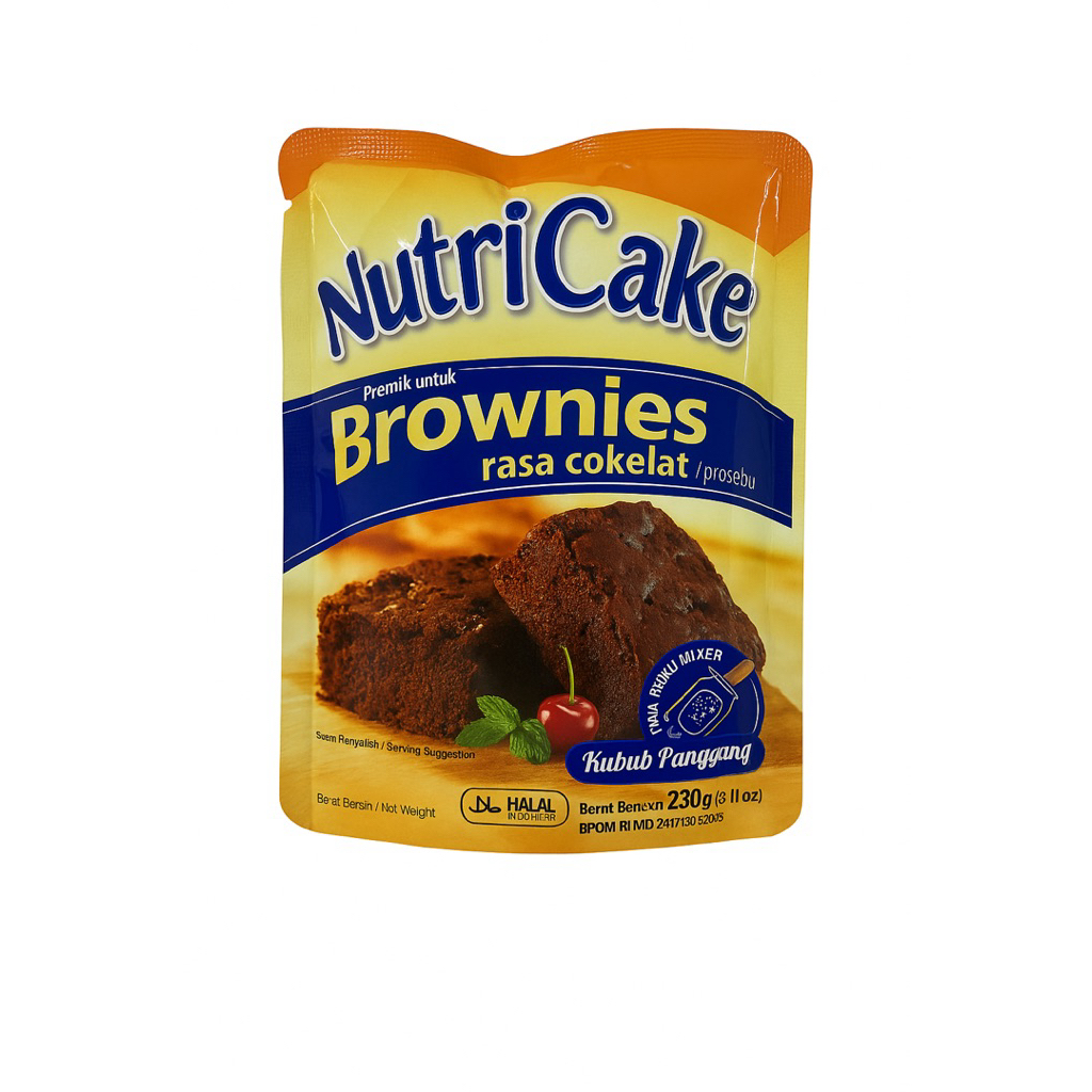 

Brownies Instan Nutricake 230gr ORIGINAL