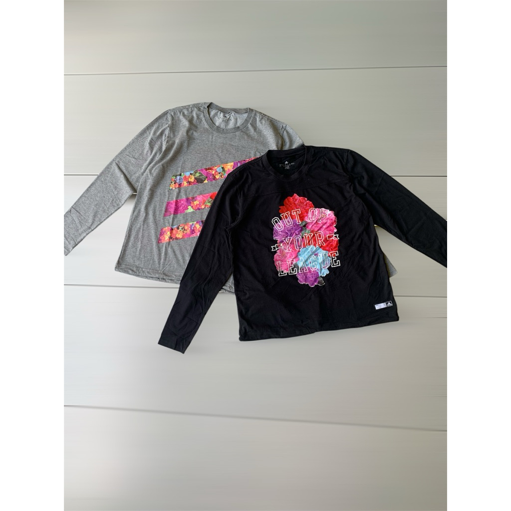 ADADIS - kaos lengan panjang wanita bahan katun